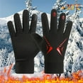 thumbnail image 2 of Warm Gloves for Women Warm Fleece Lined Touchscreen Cold-Proof Winter Gloves, 2 of 3
