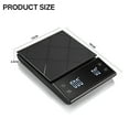 thumbnail image 2 of GJX 2026 New Smart Coffee Scale with Auto Timer,Espresso Scale Weigh Digital Pour Over Drip Scales Small - Black, 2 of 6