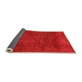thumbnail image 2 of Ahgly Company Indoor Rectangle Abstract Orange Modern Area Rugs, 5' x 7', 2 of 4