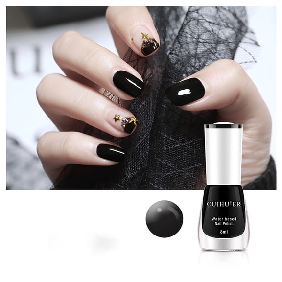 Peel-Off Water-Based Nail Polish - Base & Top Coat Gel Nail Polish, 8Ml, Nail Polish Easter Mother'S Day Nail Care Makeup Organizers