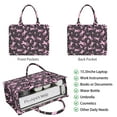thumbnail image 2 of Large Capacity Tote Bag,Pink Ribbon Breast Handbag Fashion Luxury Tote Bag,15.7"x13"x 5.1" Inches,Laptop Compatible, 2 of 6