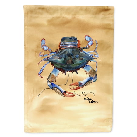 Carolines Treasures 8156-FLAG-PARENT Crab Flag multicolor