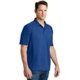 thumbnail image 4 of Sport-Tek T474 Mens Dri-Mesh Pro Polo T-Shirt, Royal Blue - 3XL, 4 of 6