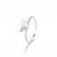 thumbnail image 1 of 925 Anillo de mariposa Minimalista Ajustable Cola abierta Dedo Apilable Promise Band Anillo de compromiso Alianzas de boda Toe Band Joyería delicada Regalos para mujeres Niñas Fiesta Navidad Cumpleañ TUNC Sencillez, 1 of 5