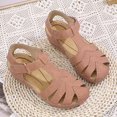 thumbnail image 4 of AXXD Pink Wedge Sandals for Women 8.5 Summer Slope Heels Car Line Sandals Breathable Casual Bowing Shoes, 4 of 6