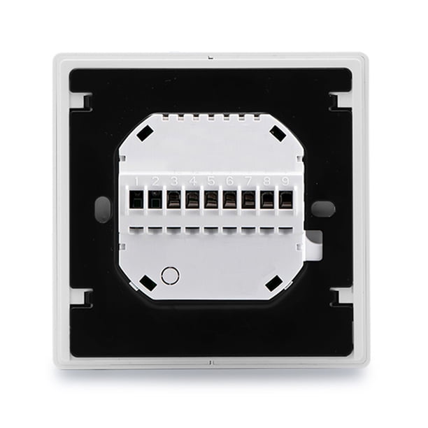 Termostato Inteligente Para Aire Acondicionado De 2 Tubos, Termostato Digital Con Pantalla Táctil Programable De 5+2 6 Periodos, Termostatos Portátiles Para El Hogar