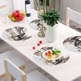 thumbnail image 6 of Ryvnso Horse Farmhouse Round Plate Mats Dining Table Placemat Set of 4 for Holiday Decoration, 6 of 7