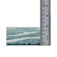 thumbnail image 5 of Unique Loom Outdoor Botanical Collection Area Rug - Curl (7' 10" x 11' 4" Rectangle Teal/Ivory), 5 of 7