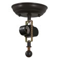 thumbnail image 2 of Meyda Tiffany 19133 Bear At Lake 2 Light 15" Wide Semi-Flush Square Ceiling Fixture -, 2 of 7