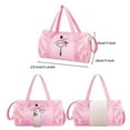 thumbnail image 3 of XIANXIAN Cute Ballet Dance Bag Kids Tutu Dress Dance Bag Girls Personalized Bag Ballerina Duffle Bag Girls Personalized Waterproof Bag, 3 of 5
