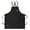 Black, variant on Apron For Men Women Kitchen Cooking Canvas Cross Back Aprons with Pockets