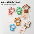 thumbnail image 3 of Shoreew Magnetic Bottle Opener Pig Monkey Rabbit Shape Stainless Steel Opener Beer Cap Remover Fridge Decoration, 3 of 7