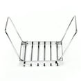 thumbnail image 4 of Multifunctional Folding Campfire Grill Portable Stainless Steel Camping Grill Grate Gas Stand, 4 of 7