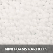 ELAYARD Soft Foam Beads Bean Bag Filler for Sofa Cushions, Comfortable Cushion Stuffing with Insulating and Friction-Reducing Properties
