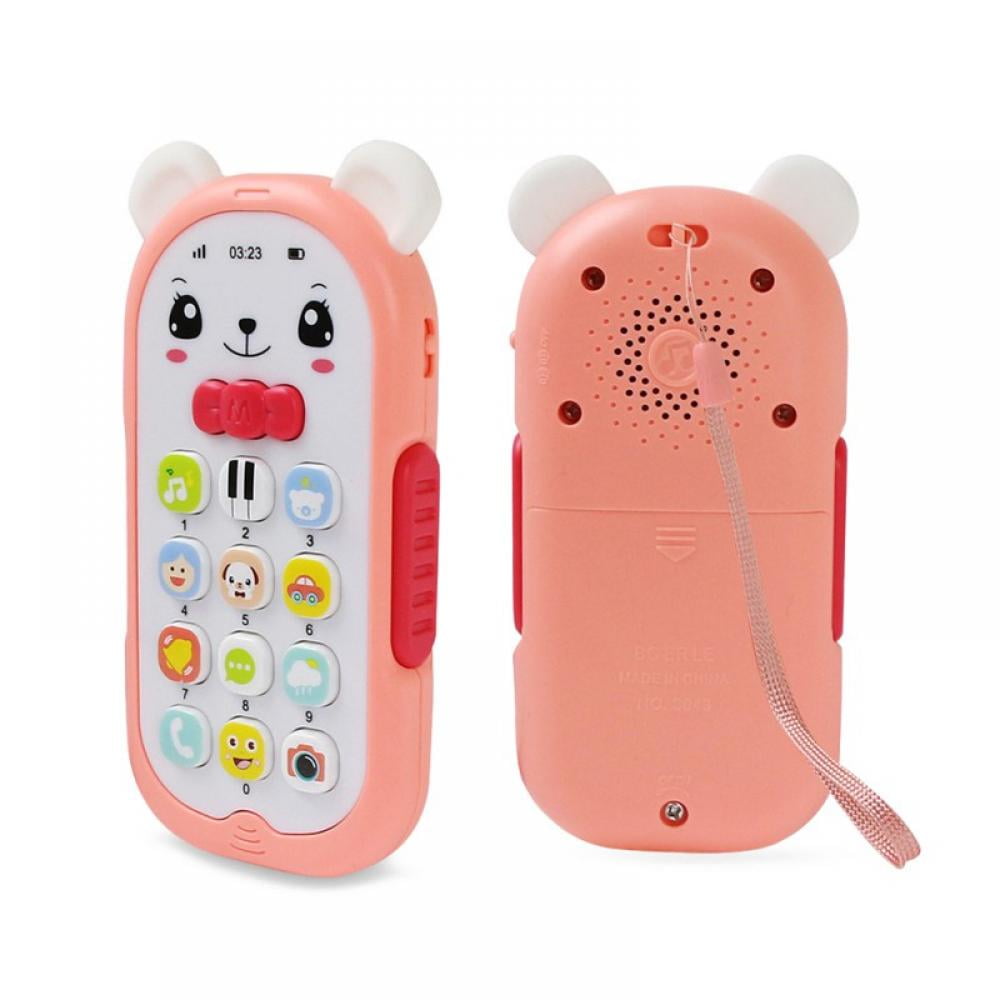 Kids Mobile Phone Toy, Electronic Learning Smartphone Toy, Interactive Educational Cell Phone