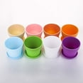 thumbnail image 3 of Plant Pots, Nursery Pot Planter,8 Pack Plastic Flower Pots Outdoor Garden Planters with Multiple Drain Holes and Saucer -5 inch Indoor Small Plant Pots for Garden Indoor Decorative, 3 of 5