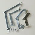 thumbnail image 4 of PTOOTP Floor Mirror Hinge Lid Support 1 Pair Multi-Function Silent Close Hardware Accessory, 4 of 8