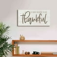 thumbnail image 5 of Epic Graffiti 'So Many Reasons To Be Thankful' by Susie Boyer, Giclee Canvas Wall Art, 24"x12", 5 of 8