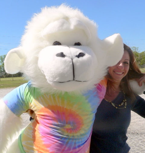 big stuffed monkey at walmart