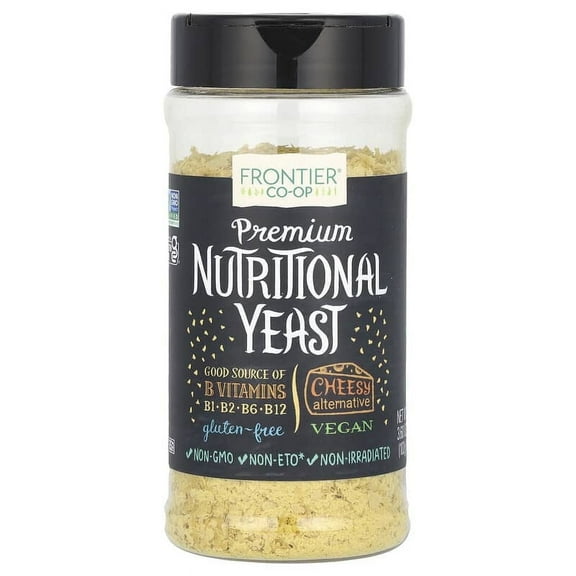 Frontier Co-op, Premium Nutritional Yeast, 3.60 oz Pack of 3