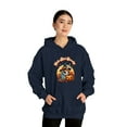 thumbnail image 3 of Cute But Spooky Halloween Unicorn Hoodie, Emo Goth Unicorn Halloween Hoodie, 3 of 3