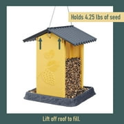 North States Pinecone Hopper Bird Feeder with lightweight plastic