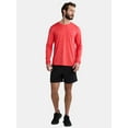 thumbnail image 2 of Athletic Works Men's Jersey Tee with Long Sleeves, Size XS-5XL, 2 of 5