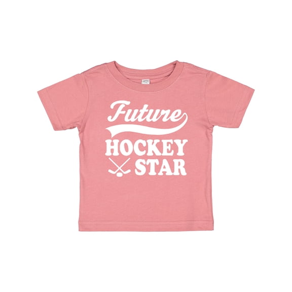 Inktastic Future Hockey Star childs sports Boys or Girls Baby T-Shirt