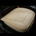 thumbnail image 3 of Breathable PU Leather Auto Seat Cushion Protector Anti Slip Car Seat Cover, 3 of 7