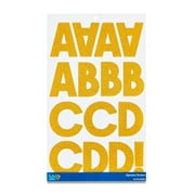 Hello Hobby Extra Large Gold Glitter Alphabet Stickers, 99 Count