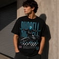 thumbnail image 2 of CLOTEX George Russell 63 Racing Shirt - Vintage Motorsport Graphic Tee - Retro British Driver Fan Top - Sunday Gameday Apparel, Graphite S, 2 of 8