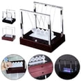 thumbnail image 1 of Dsseng Cradle Pendulum Light Colorful Swing Ball Lamp LED Light Up Swinging Ball Luminous Pendulum Balance Balls Kids Physics Science Toys Home Office Decor Table Ornament, 1 of 8