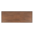 thumbnail image 4 of SAFAVIEH Athena French 2-Drawer Brown Wood Rectangle Console Table (35.5 in. W x 13 in. D x 29.5 in. H), 4 of 7