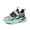 ZD Green, variant on Boys Shoes Children's Summer Breathable Non Lace Up Sneakers Kids Solid Color Mesh Running Shoes Kids Sneakers Black 5 Years-5.5 Years