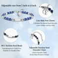 thumbnail image 7 of New Mom Gifts for Women, 1st Time Mothers Day Mom Mommy To Be Gifts for Women After Birth, Pregnancy Jewelry Gifts Bracelet for Mama, 7 of 7