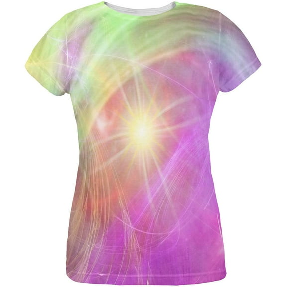 A Star is Born All Over Womens T Shirt Multi MD