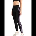 thumbnail image 3 of de Compresión para Control de Abdomen para Mujer, Pantalones de Yoga para Correr y Hacer Ejercicio con Cintura Alta. Rosa S, 3 of 8