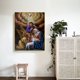 thumbnail image 4 of 5D DIY diamante pintura religión Natividad completo redondo taladro mosaico arte imagen Likrtyny Arte deco, 4 of 9