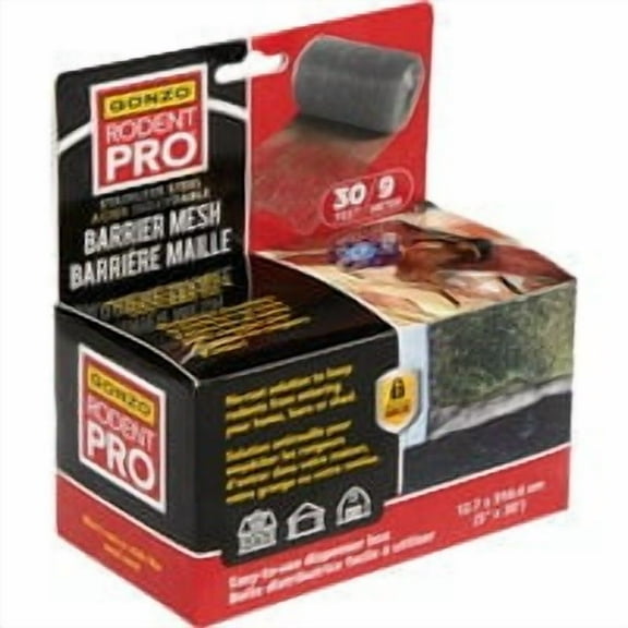Gonzo RodentPro 5 In. x 30 Ft. Stainless Steel Barrier Mesh 7012