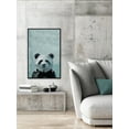 thumbnail image 5 of Marmont Hill What up Panda Floater Framed Canvas Wall Art, 5 of 6