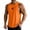 Orange, variant on YLSDY Men's Logo Print Athletic Tank Top, Quick Dry Breathable Sleeveless Shirt for Gym and Training White XL