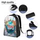 thumbnail image 5 of Balery Travel Around The World Mochila - Mochila Estilosa y Duradera para Laptop de 15 Pulgadas con Tela Oxford Impermeable, 5 of 8