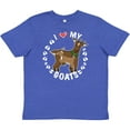 thumbnail image 3 of Inktastic I Heart My Goats with Cute Goats and Hoof Prints Youth T-Shirt, 3 of 5