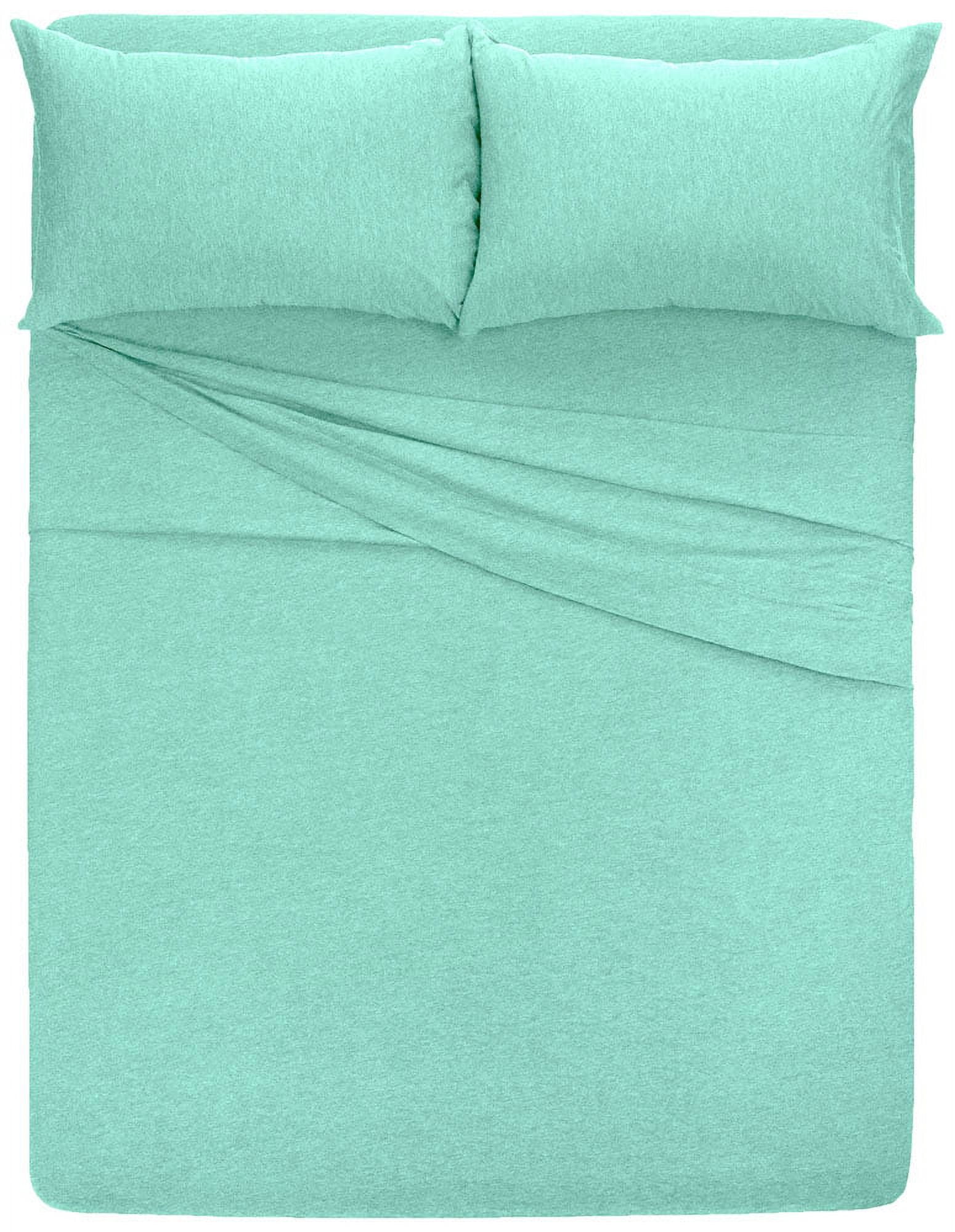 King 4-Piece Sheet Set, Soft tees Luxury Cotton Modal Ultra Soft Jersey Knit Sheet Sets by Royale Linens