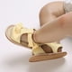 thumbnail image 2 of YUGYXL Girls Cute Sandals Open-Toe Summer Outdoor Unisex Child Sport Sandals Athletic Lightweight Breathable Walking Shoes Yellow,12, 2 of 9