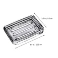 thumbnail image 5 of Topbathy Bath Soap Holder Transparent Glass Keeps Soap Dry and Clean for Home Users 1 Set, 5 of 7