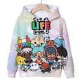 thumbnail image 2 of Sudadera con capucha de dibujos animados Toca Life World 3D para niños, jersey de manga larga, ropa para niños y niñas, sudadera de otoño e invierno, sudadera con estampado de Toca Boca, 2 of 5