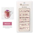 thumbnail image 1 of WREESH 3D Bronzing Imitation Diamond Nail Sticker Nail Art Accessories, 1 of 2