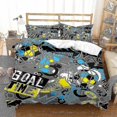 thumbnail image 1 of Football Printing Bedding Set Baseball Soccer Basketball Pattern Duvet Cover Set Home Bedroom Decor Bed Linens Bedclothes, 1 of 1