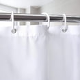 thumbnail image 6 of WEXIA Curtain White Waterproof Fabric Bathroom Curtains Machine Washable 59" x 79", 6 of 6